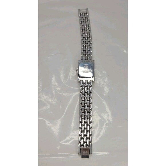 Vintage Paolo GUCCI Metal Silvertone Link Ladies Elegant Watch 7.5\